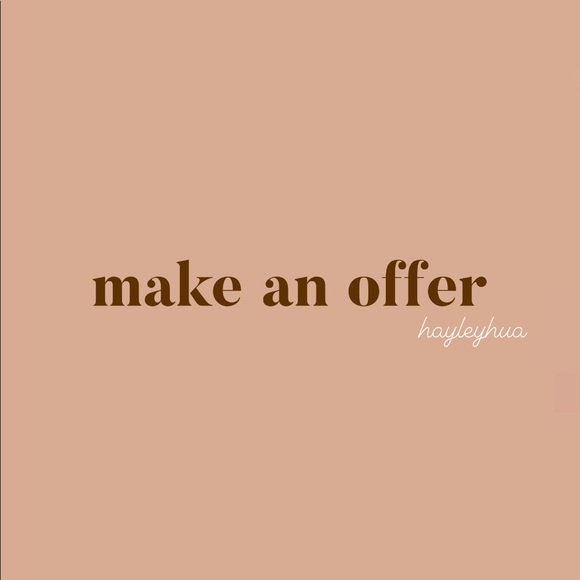 Accessories - I can't say yes if you don't ask!